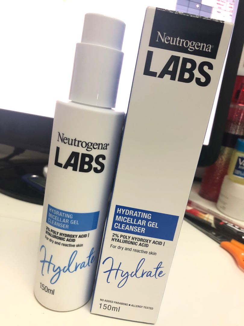 neutrogena labs micellar gel cleanser