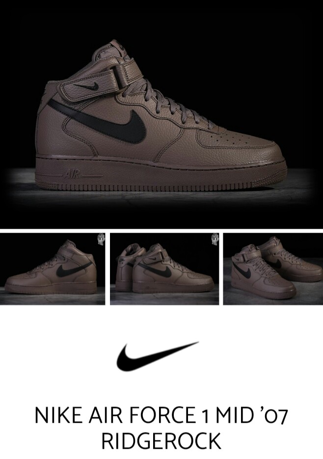 nike air force 1 mid ridgerock