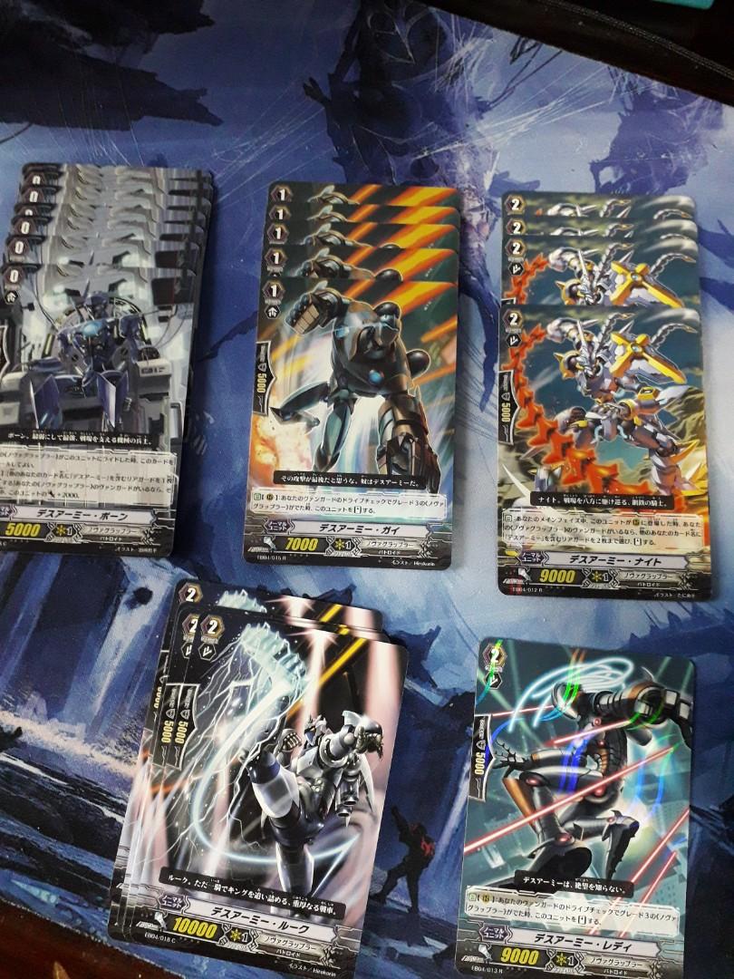 Wts Wtt Nova Grappler Death Army Deck Toys Games Board Games Cards On Carousell
