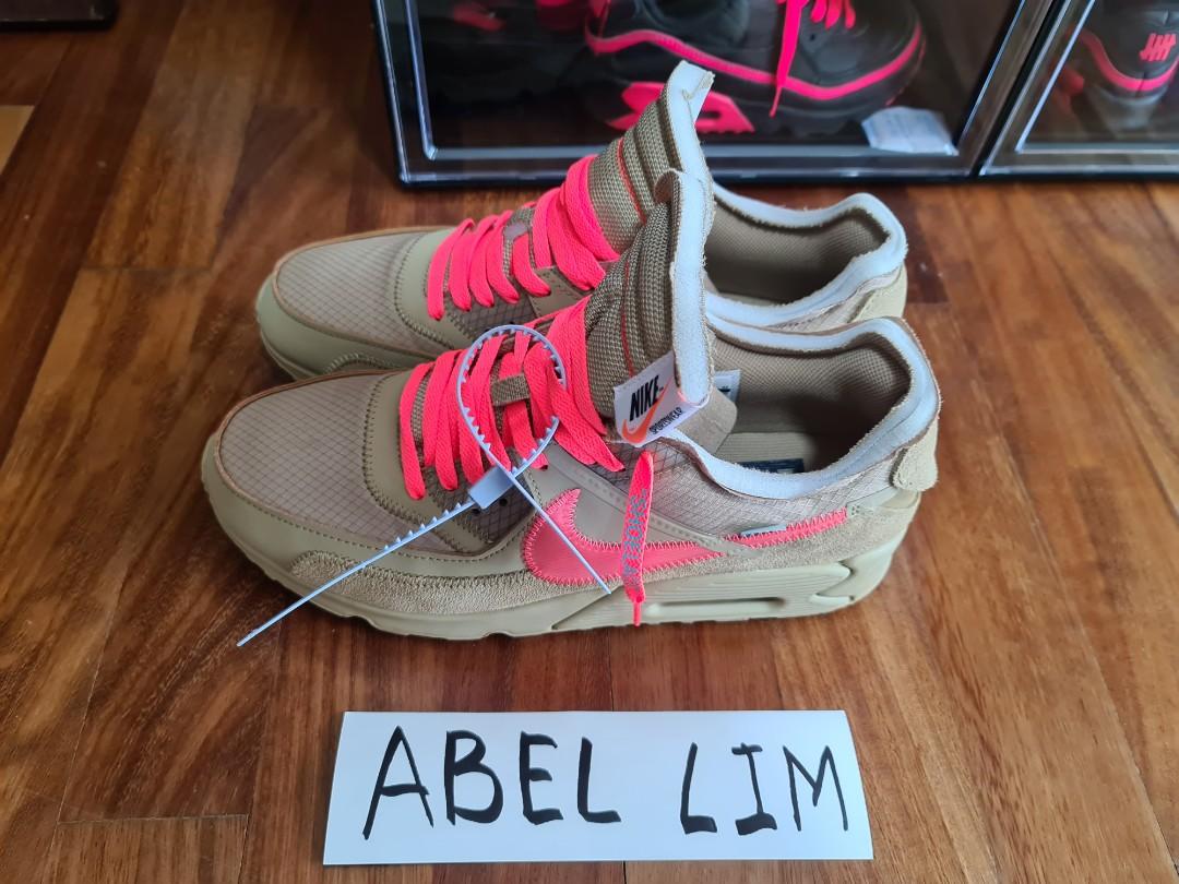 off white nike am90