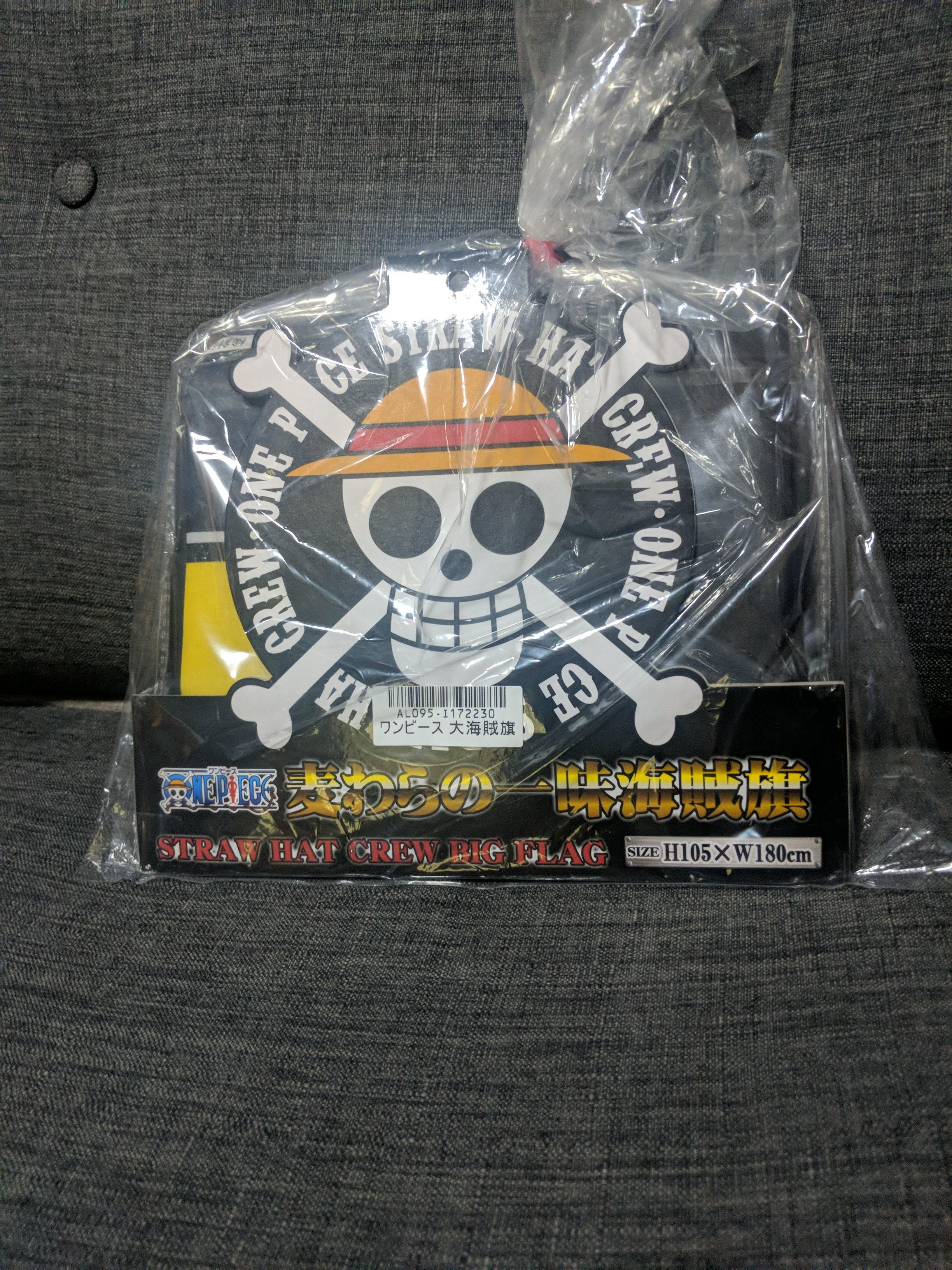 One Piece Luffy Jolly Roger Flag Hobbies Toys Toys Games On Carousell