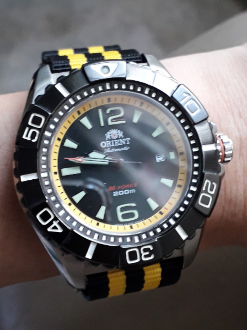 Orient m deals force titanium