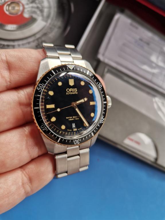Oris 65 bronze 40mm top