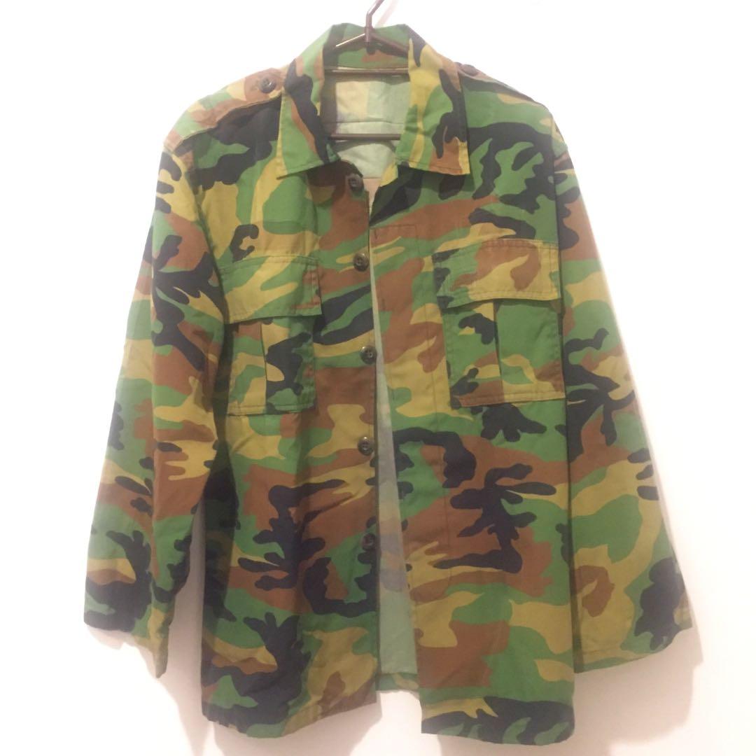 zara army fatigue jacket