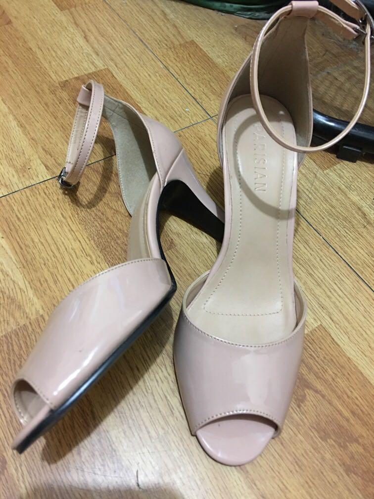 pinkish nude heels