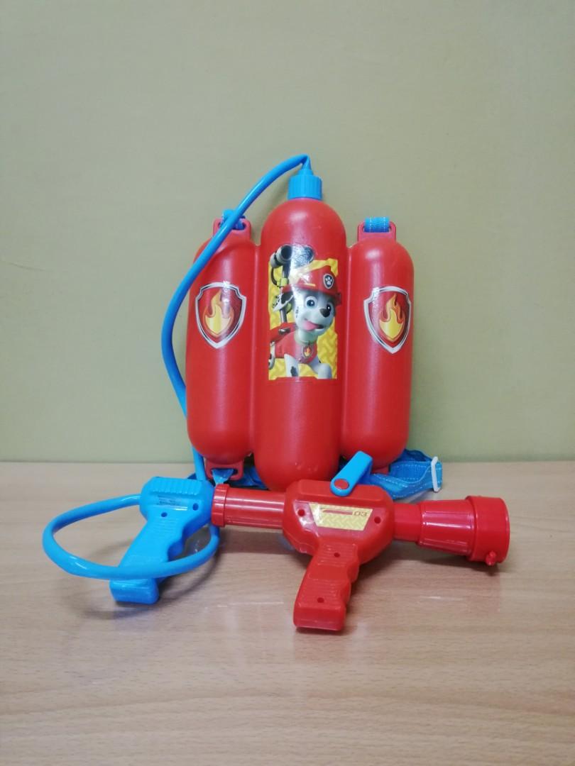 Paw patrol water blaster backpack online