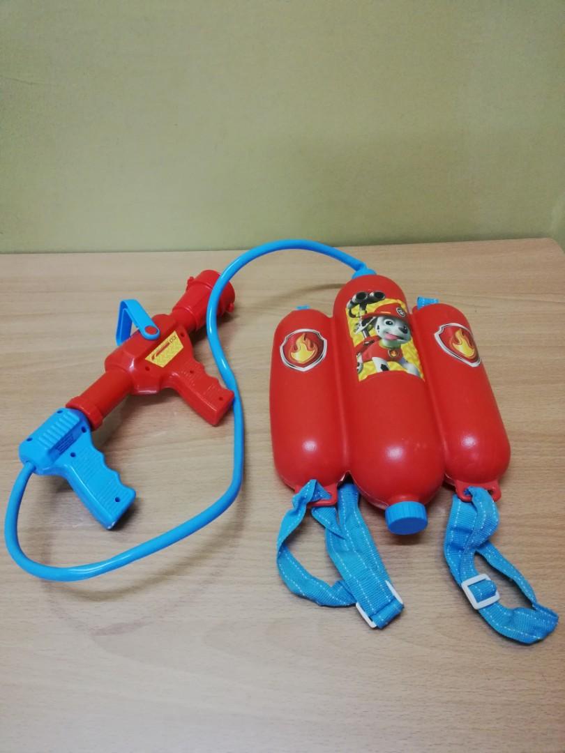 Paw patrol water sales blaster backpack