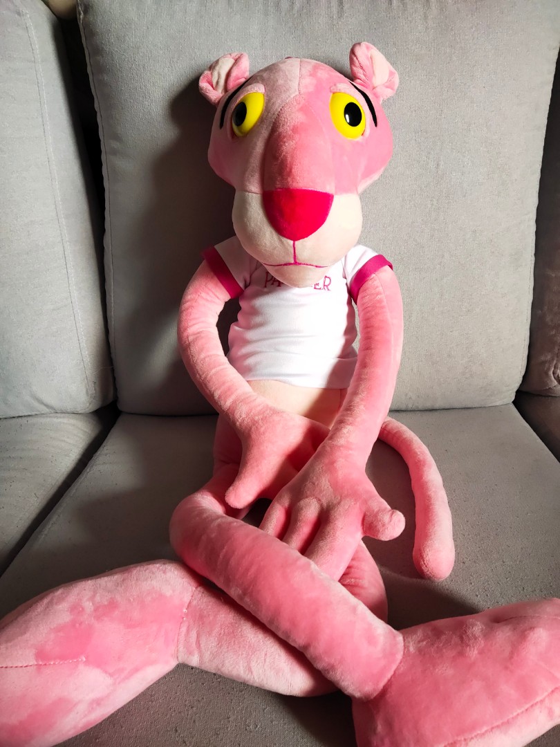 pink panther soft toy