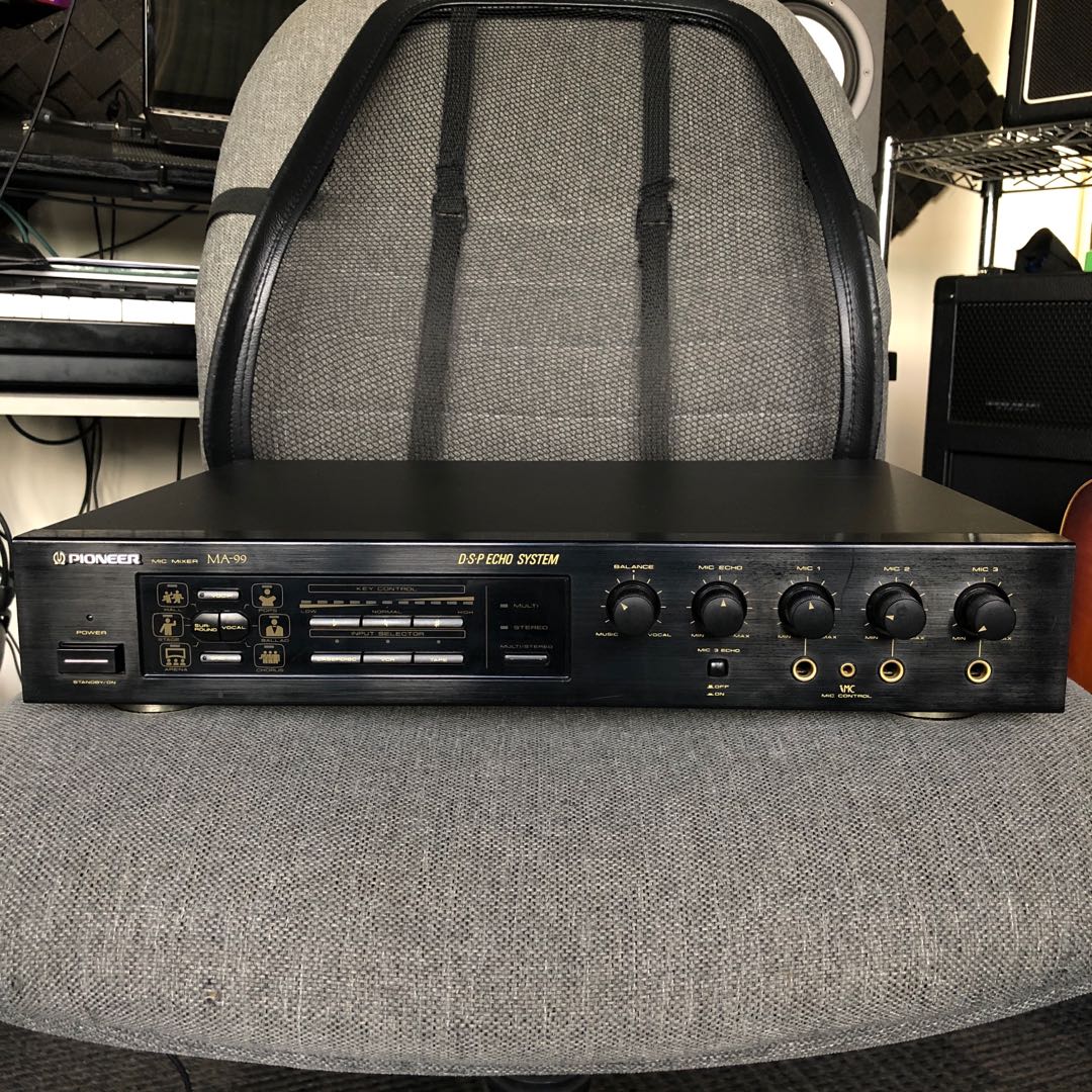 Pioneer MA99 karaoke mixer, 家庭電器, 電視 & 其他娛樂, 娛樂系統及智能家居產品 Carousell