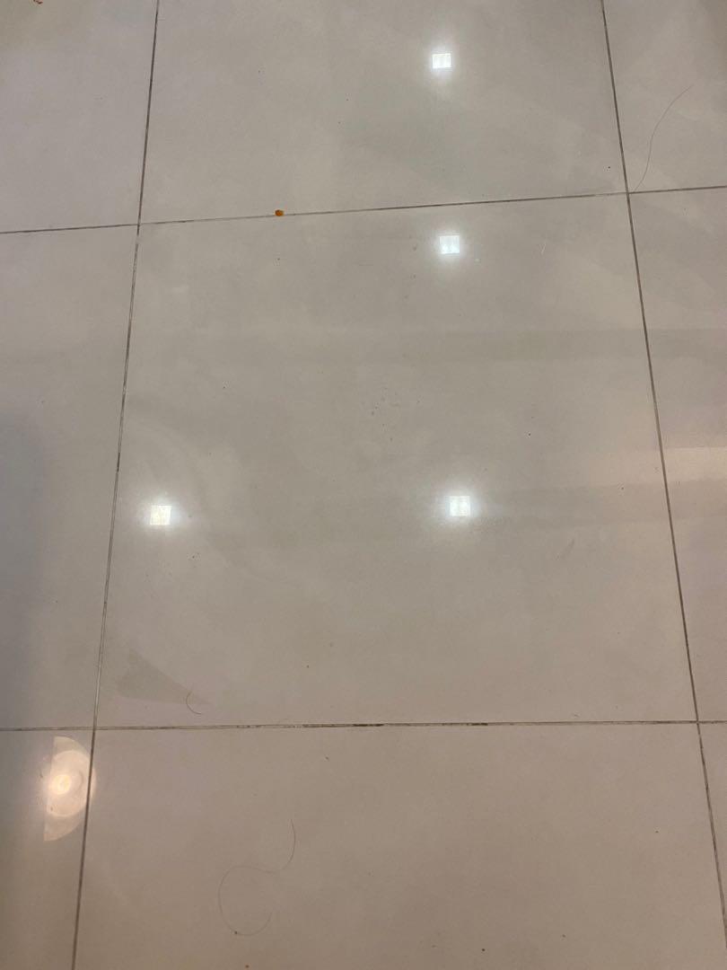 60cmx60cm Porcelain Tile Crystal Blanco Furniture Home Decor Others On Carousell