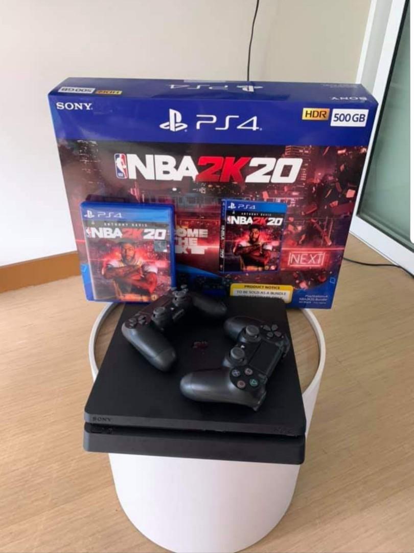 Ps4 with 2k20 hot sale bundle