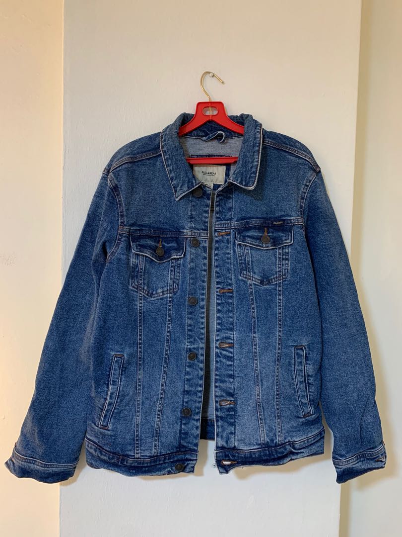 Pull Bear Denim Jacket MENS Men s Fashion Coats Jackets and
