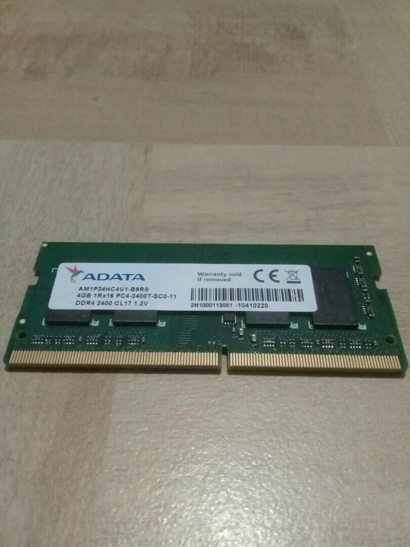 Ram 8gb Ddr4 2400mhz Last Stock Electronics Computer Parts Accessories On Carousell