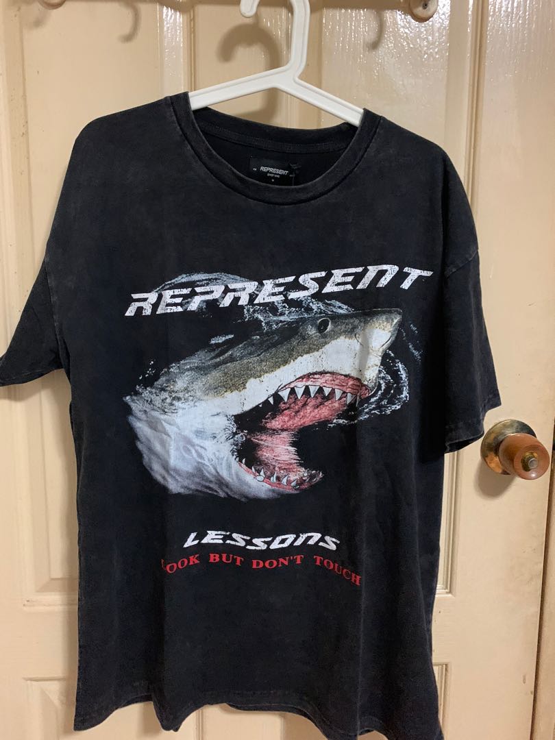 Represent Vintage Shark Tee Mens Fashion Tops And Sets Tshirts And Polo Shirts On Carousell 2225