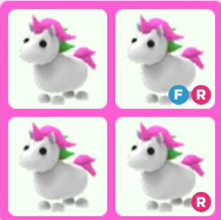 Roblox Adopt Me Unicorns Toys Games Video Gaming In Game Products On Carousell - roblox unicorn games