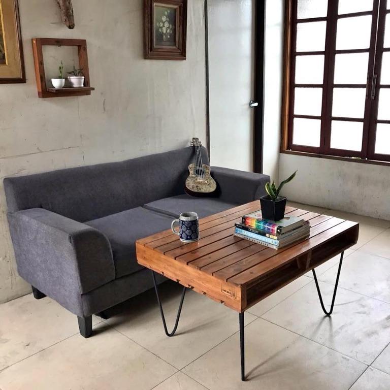 Rustic Coffee Center Table Furniture Home Living Furniture Tables Sets On Carousell