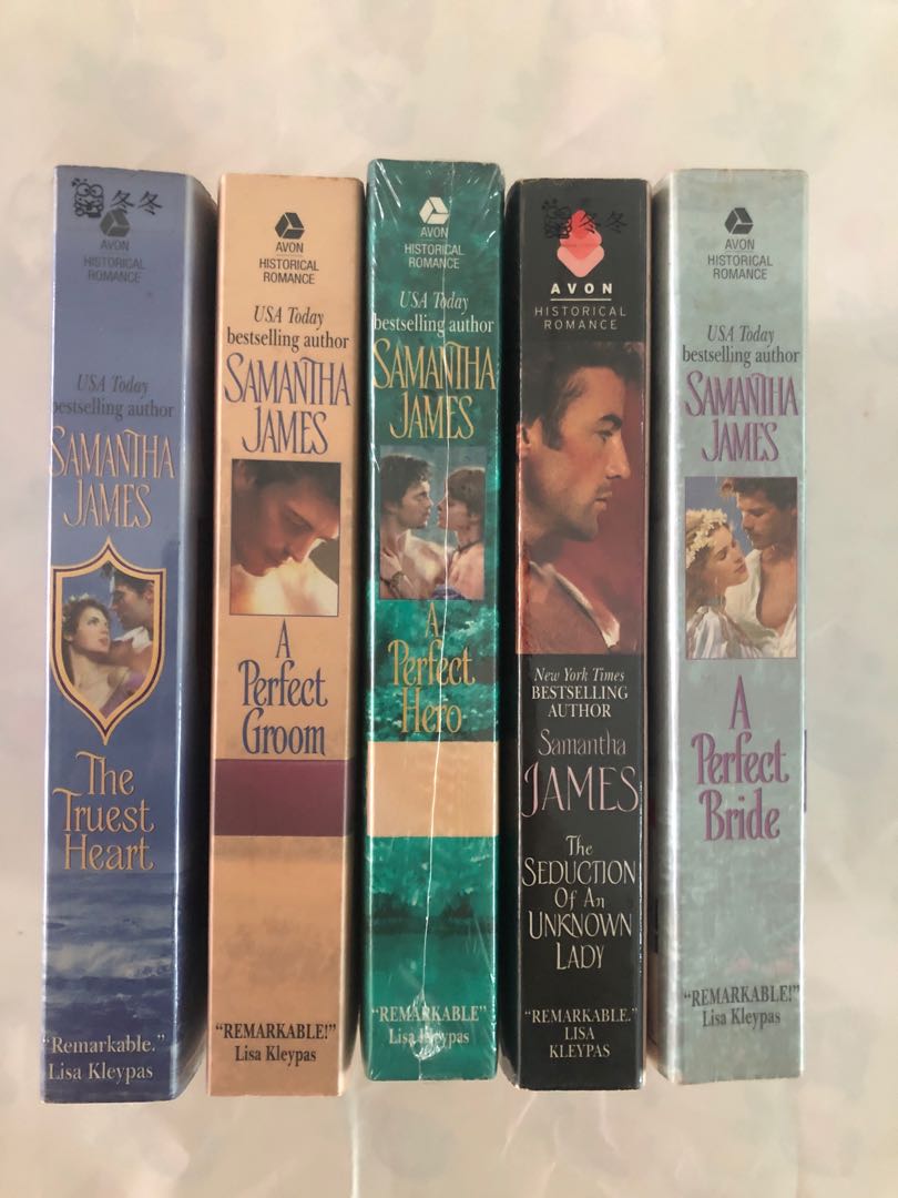 Samantha James Historical Romance Novel English Book Books