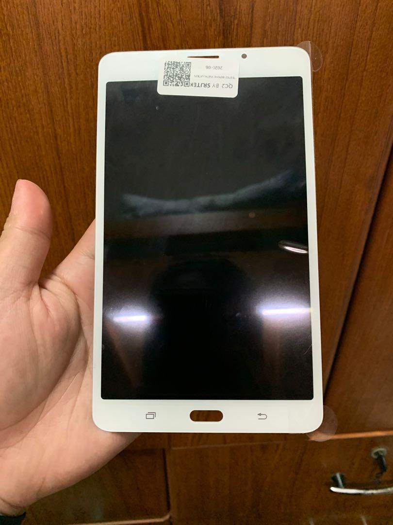 REPRICED : Samsung Galaxy Tab A (T285) - Screen Replacement (Category: Other Mobile & Gadget Accessories) located in Pasig City. Submitted by xfugiwarax (Listing ID 1014237151, Image 2). Description: SCREEN / LCD REPLACEMENT ONLY Tools included RFS: Bought only for testing.