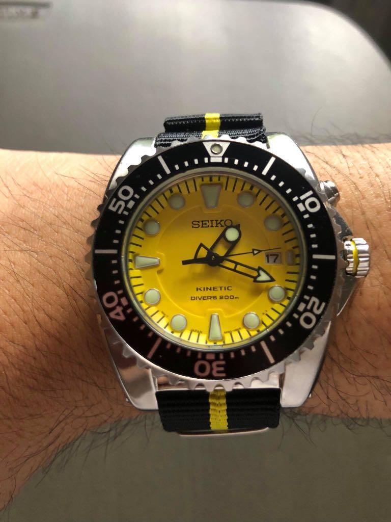 Seiko Kinetic Divers, Men's Fashion, Watches & Accessories, Watches on  Carousell