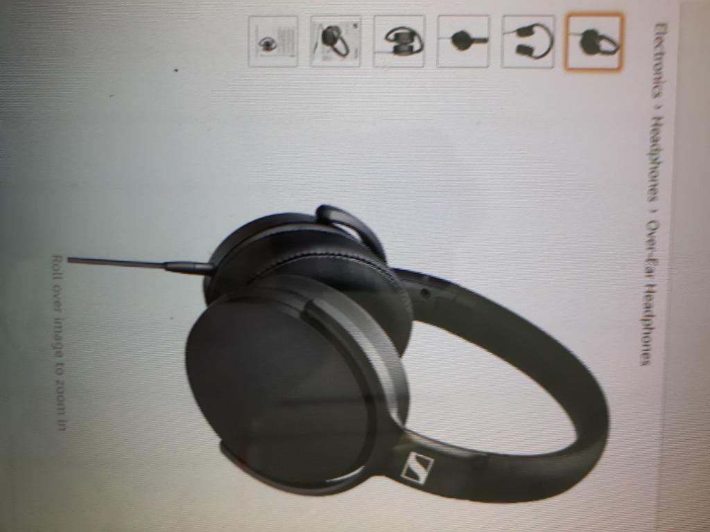 Sennheiser HD 400S Closed Back, Around Ear Headphone with One