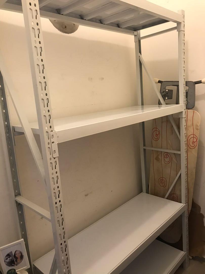 Storage Rack (Category: Storage Boxes & Baskets) located in Singapore. Submitted by shipragarg (Listing ID 1014124778, Image 1). Description: Used Good condition Size-200x120x40cm Collection from Simei street 4.
