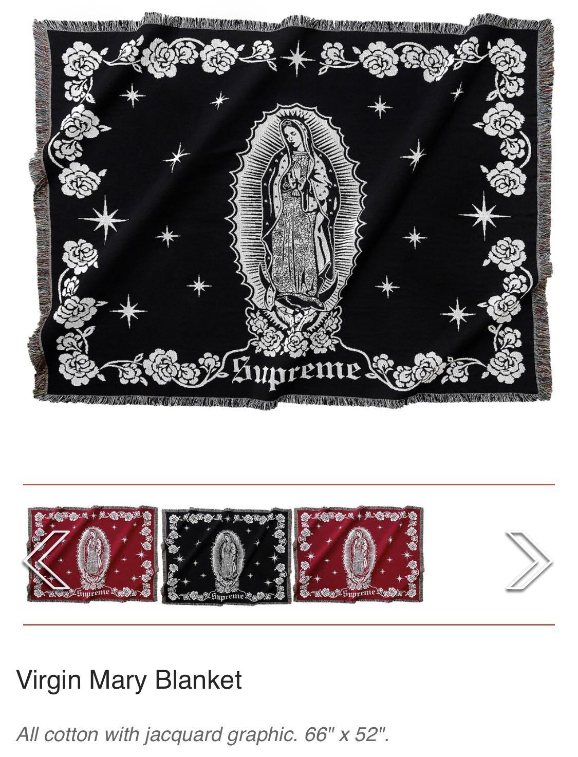 Supreme mary blanket hot sale