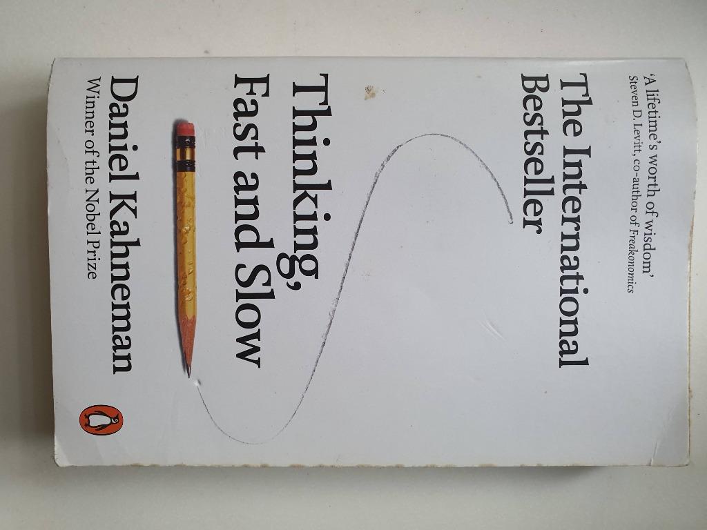 Thinking Fast And Slow Books Stationery Non Fiction On Carousell