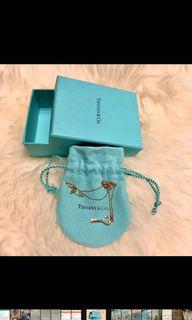 Tiffany Heart Key Pendant