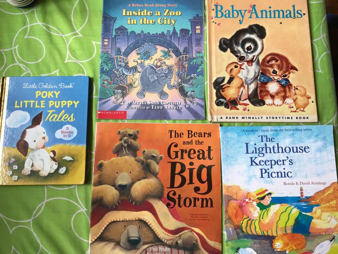 Toddler Books 5 In 1 Bundle Books Children S Books On Carousell