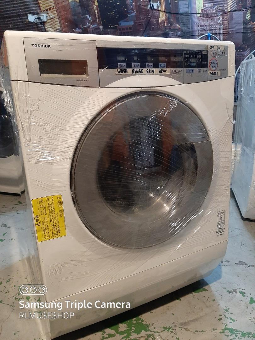 Toshiba Automatic Washing Machine with 100Heatdryer Full Dry Japan