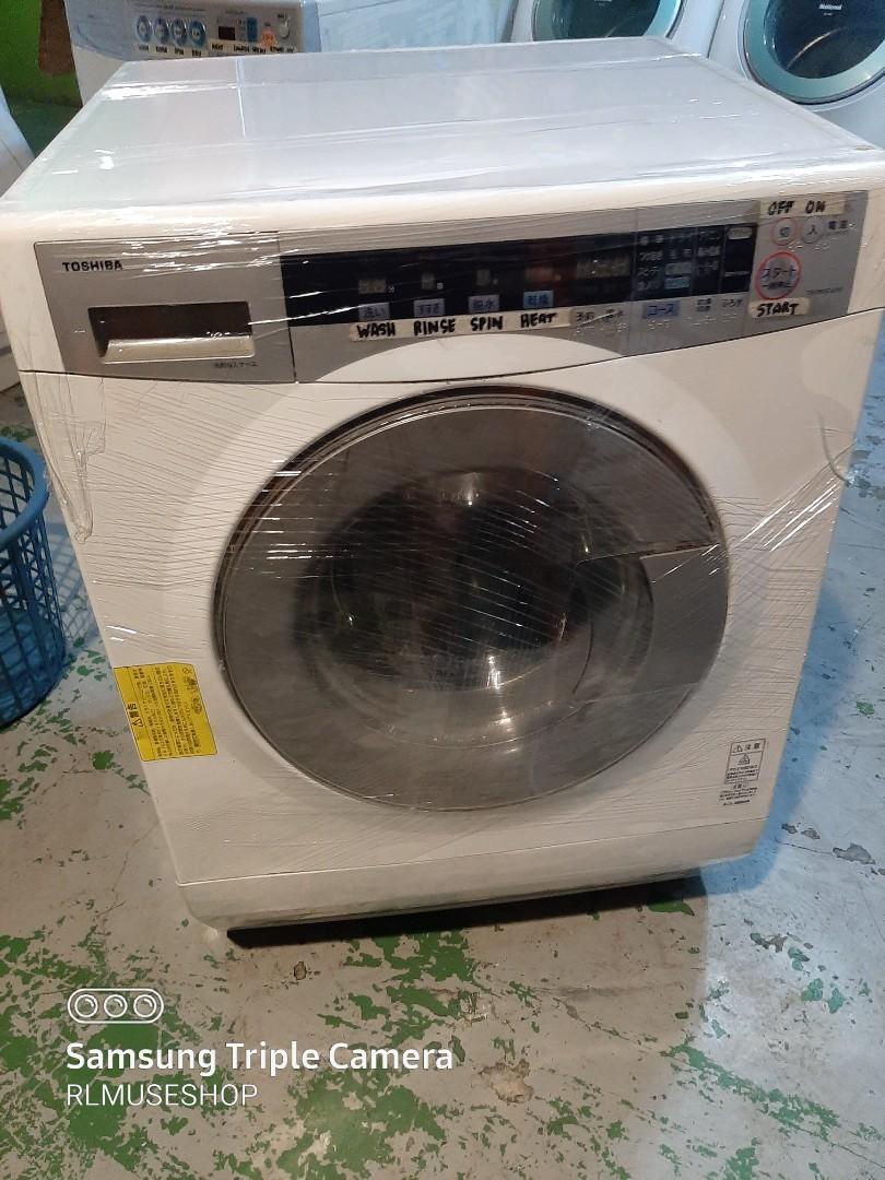 Toshiba Automatic Washing Machine with 100Heatdryer Full Dry Japan