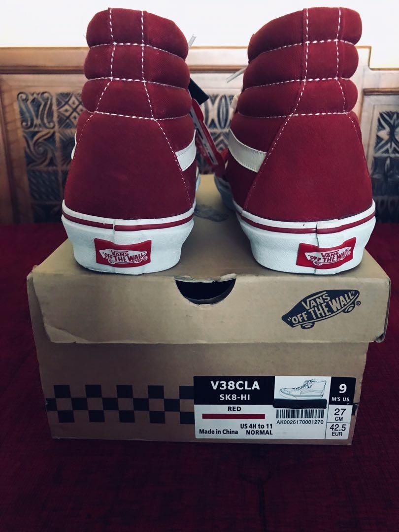 Vans v38cla on sale
