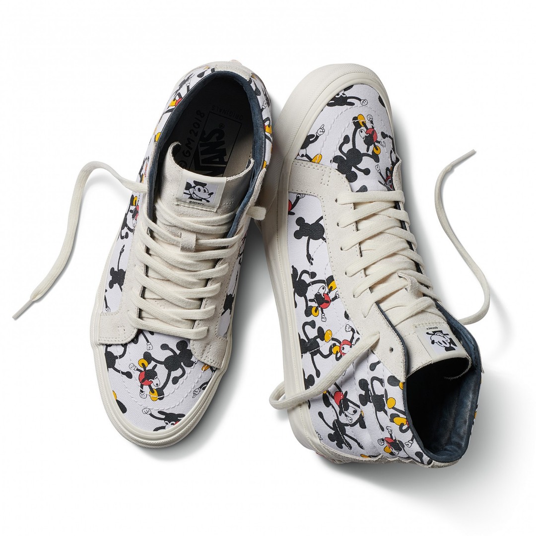VANS X MICKEY 90th Anniversary Geoff McFetridge White Men s