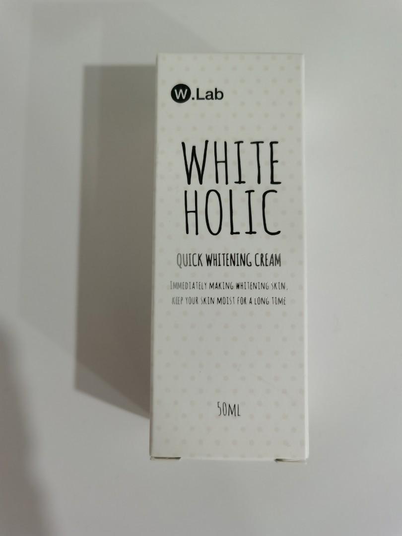 W lab (Category: Stamps & Prints) located in Singapore. Submitted by goodie80 (Listing ID 1014199113, Image 1). Description: white holic 100ml- $30 white hol8c 50ml -$20 w-airfit pore primer -$20 w-snow cover tip stick -$30.