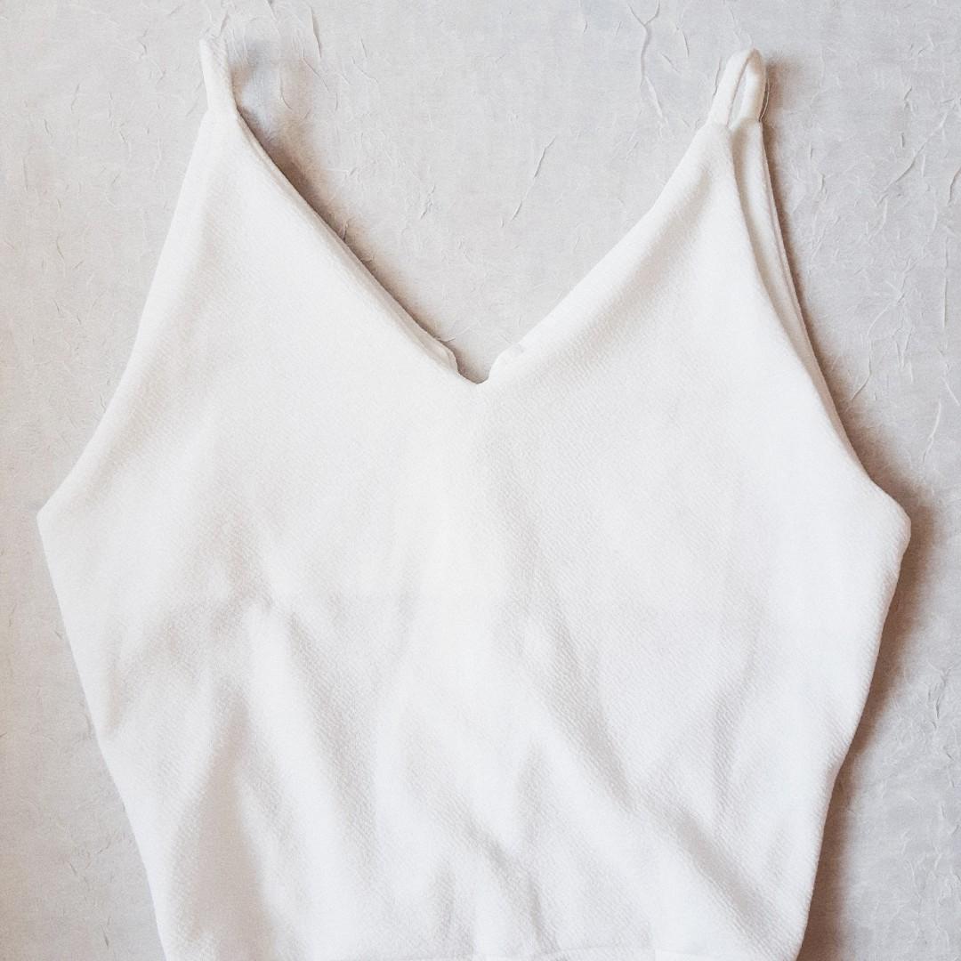 all white classy jumpsuit