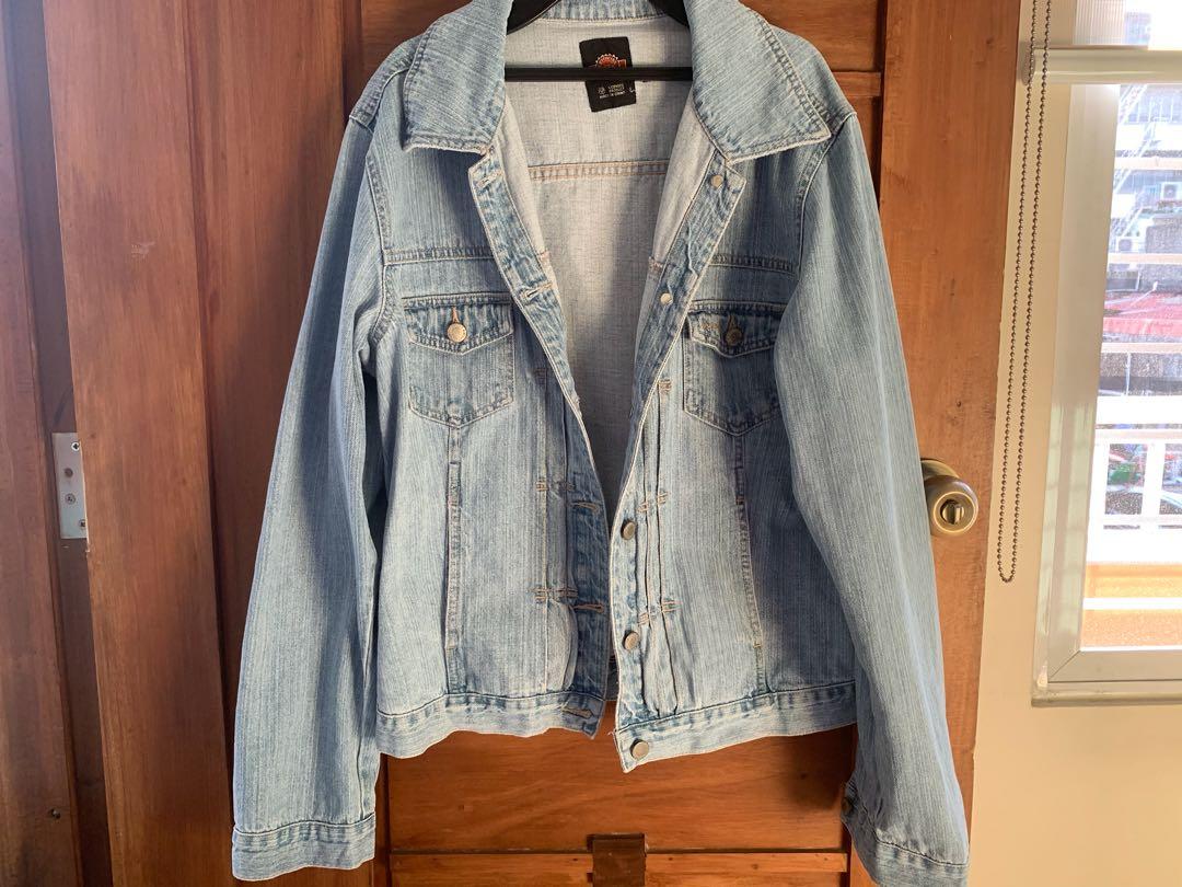wrangler oversized denim jacket