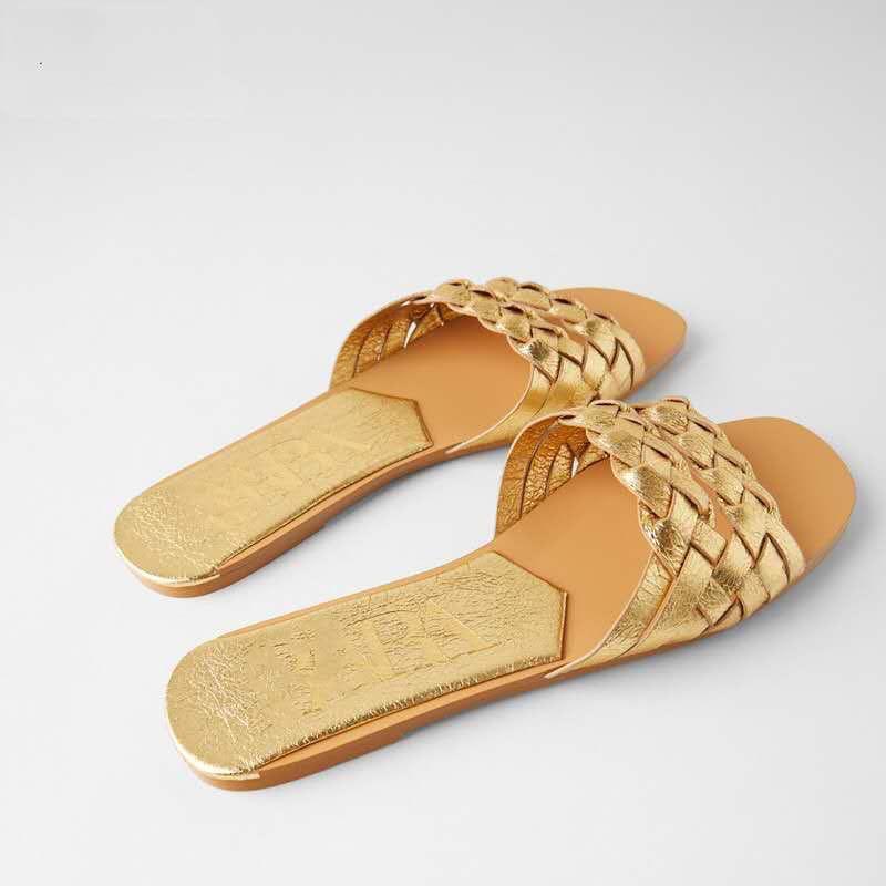 Zara braided sandals sale