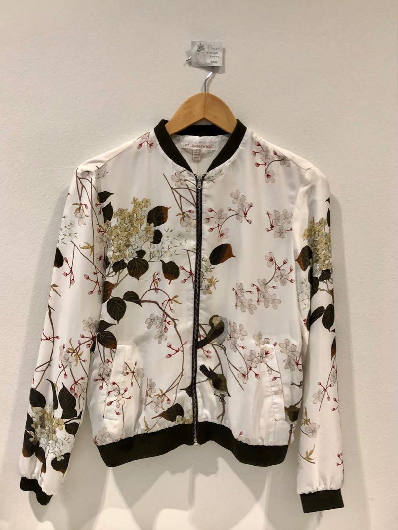 Trf outerwear bomber jacket on sale
