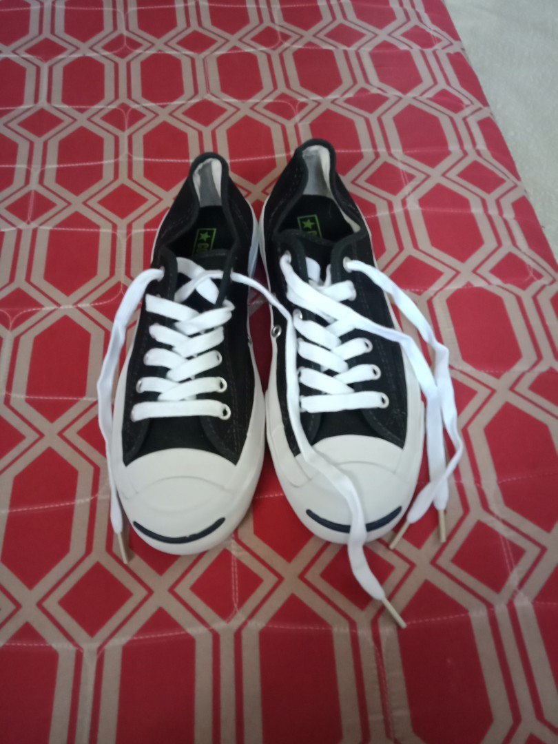 100% Authentic Converse Jack Purcell with QR Code, Men's Fashion, Footwear,  Sneakers on Carousell
