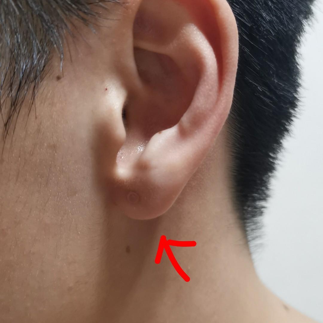 Clear ear studs store