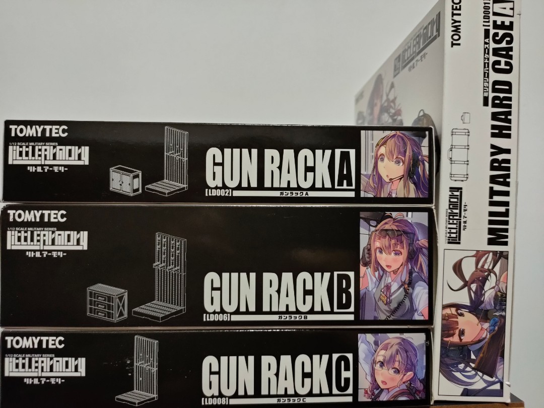 1 12 Little Armory Gun Rack A B C Hobbies Toys Toys Games On Carousell