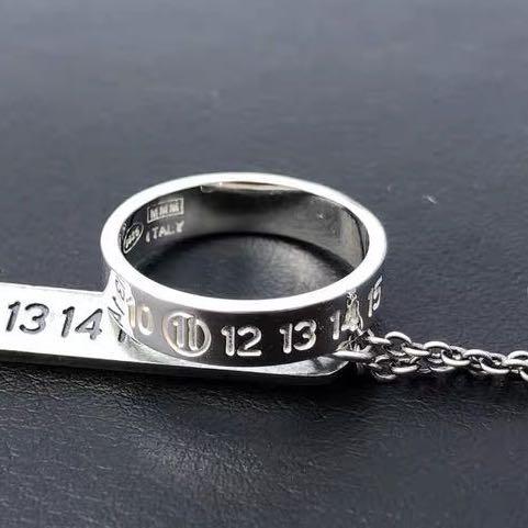 sterling silver maison margiela ring
