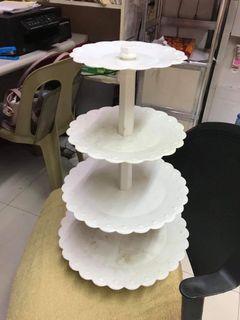 4 Tier layered stand