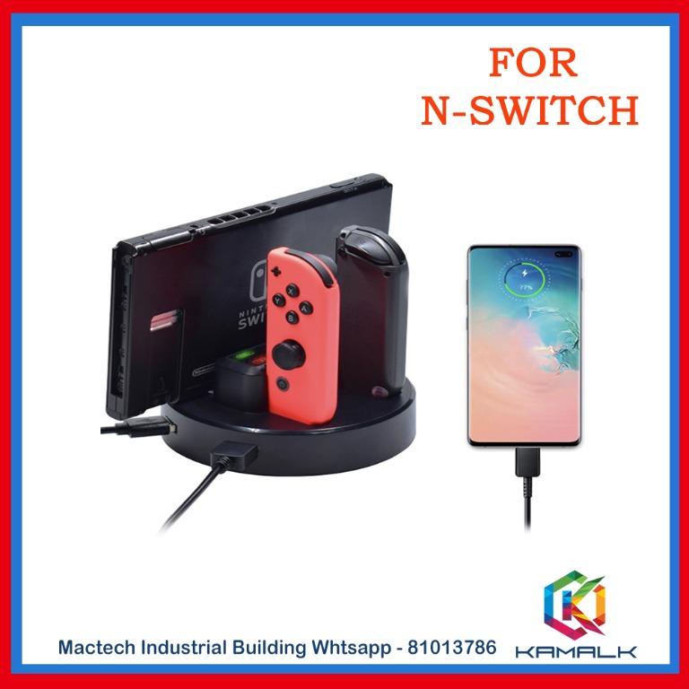 Nintendo Switch Charging Dock Joy Con Console Pro Controller Gns 628 Toys Games Video Gaming Video Games On Carousell