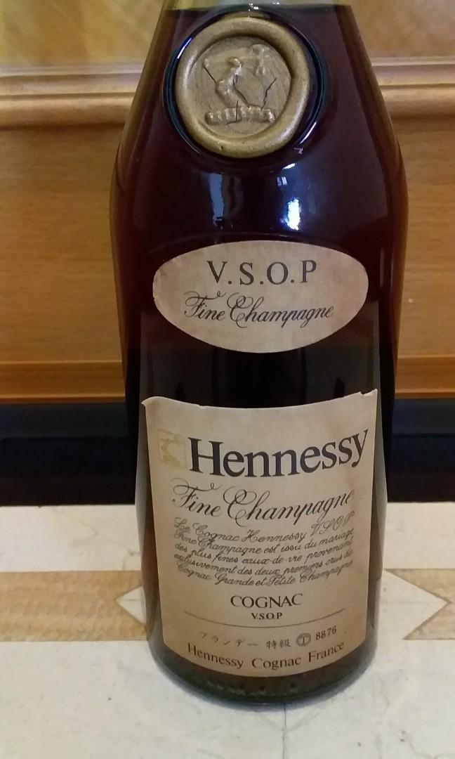 舊裝日版青樽Hennessy VSOP Fine Champagne 40% 70 cl Cognac Brandy 