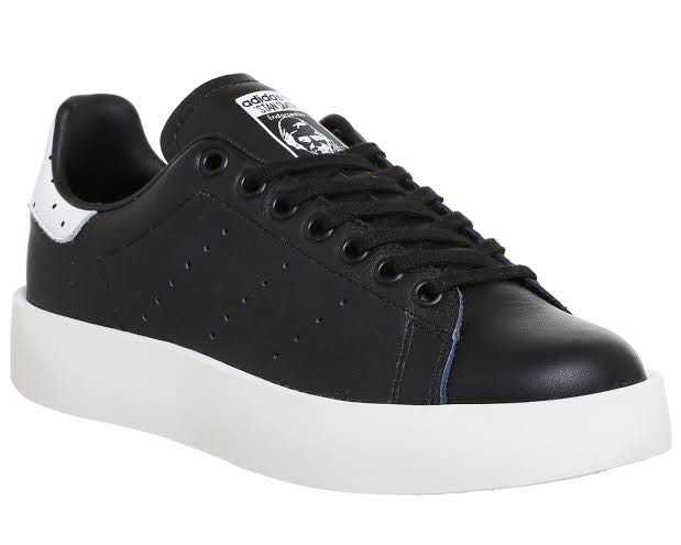 black stan smith white sole