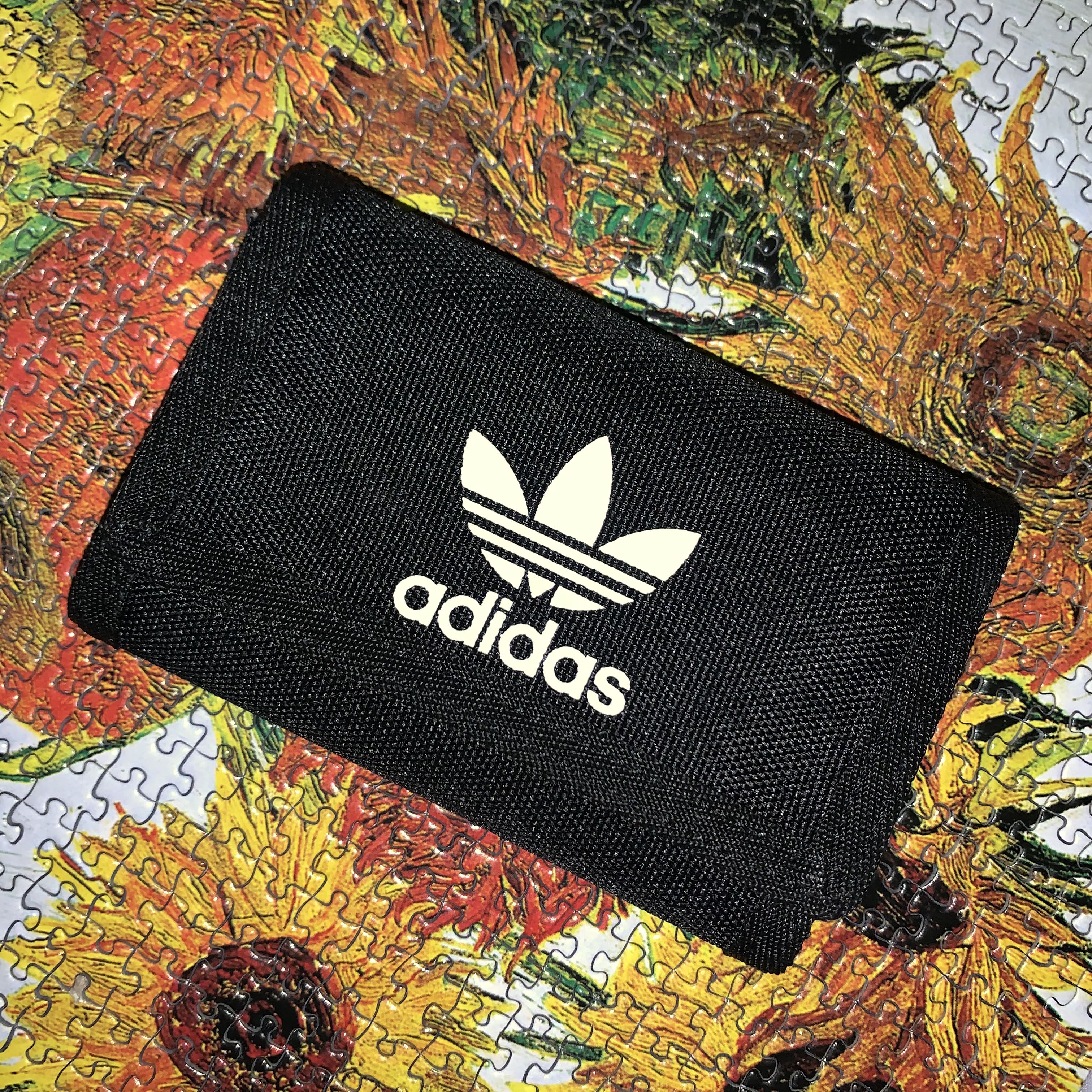 adidas flower wallet