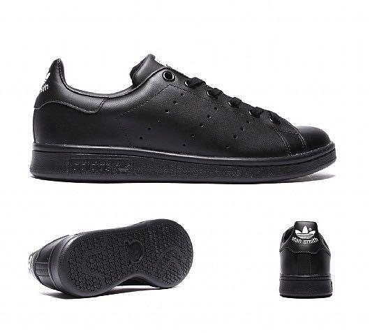 All black stan smith store