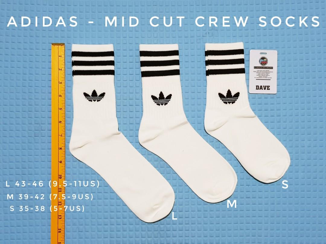 mid crew socks adidas