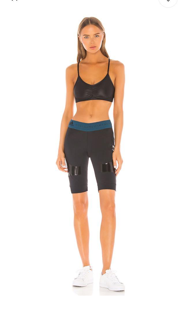 Adidas X Stella Mccartney Biker Shorts L Sports Sports Apparel On Carousell